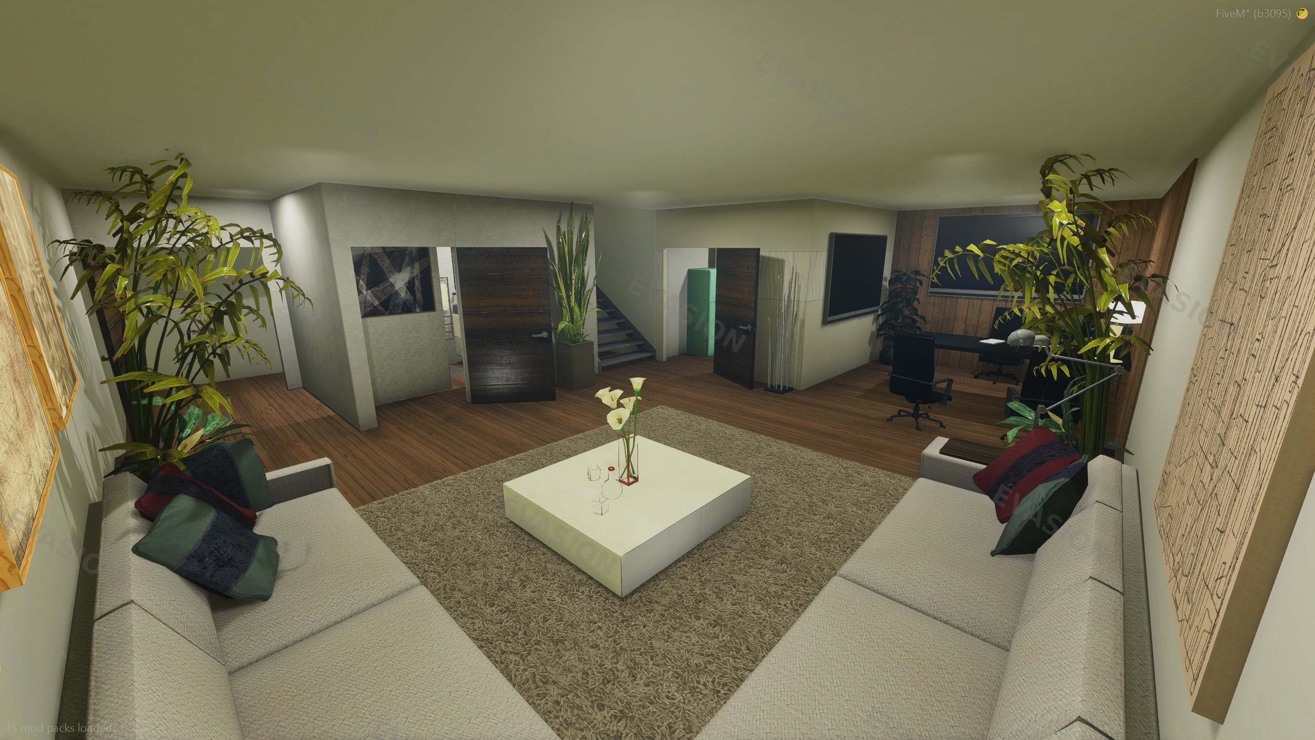 Séjour Vert — Salon et Cave