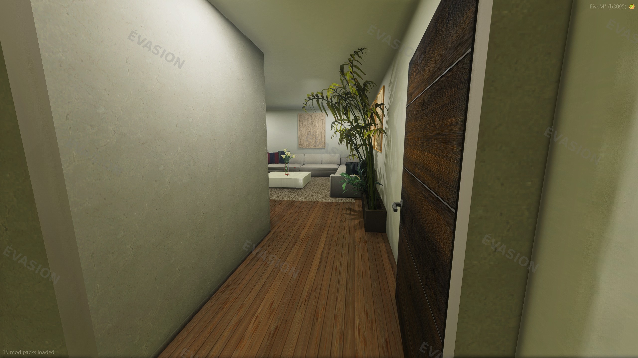 Entrée — Couloir et Salon